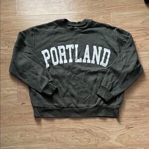 Wild Fable Green Crewneck Sweater